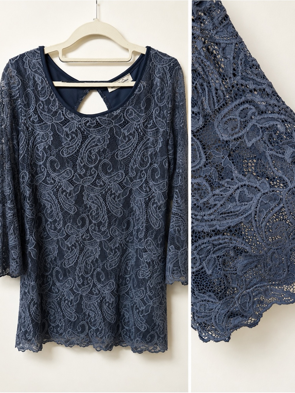 ⭐️3/$20 Star Vixen Lace Top | Women's Size Large